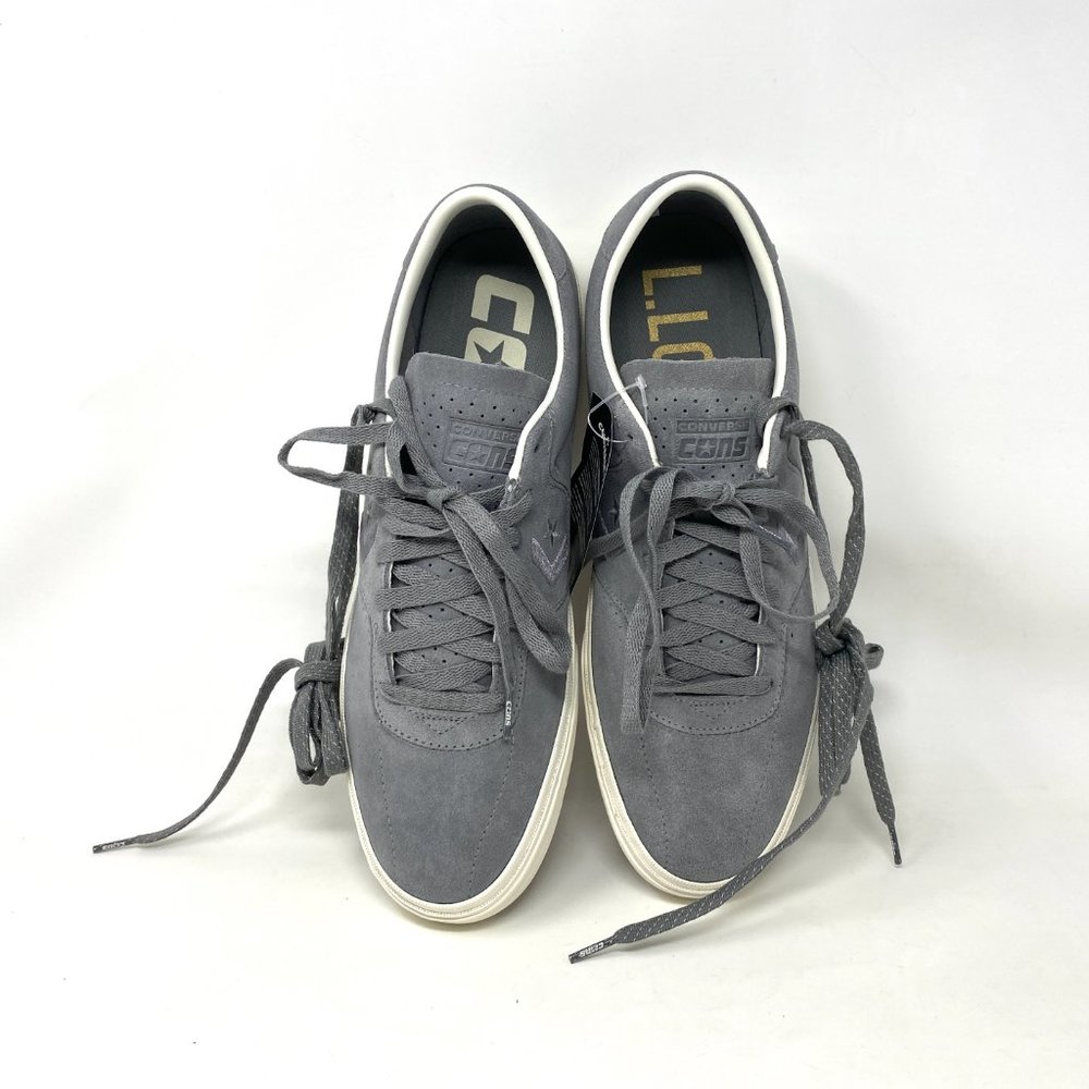 Converse Louie Lopez Pro OX Gray Low Top Shoes Men's Size Sneakers Suede 169493C - Picture 6 of 11